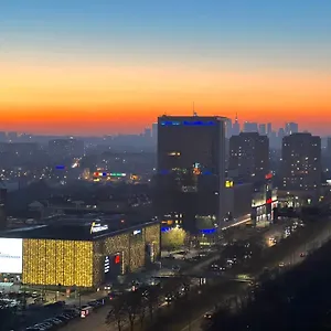 Apartament Skyscrapper Z Widokiem Na Panorame Warszawy, Warszawa